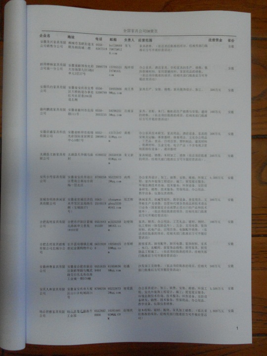 中國家具企業(yè)黃頁可開展精準營銷，電話營銷、郵件營銷、傳真營銷等等多管齊下，圓您銷售冠軍夢