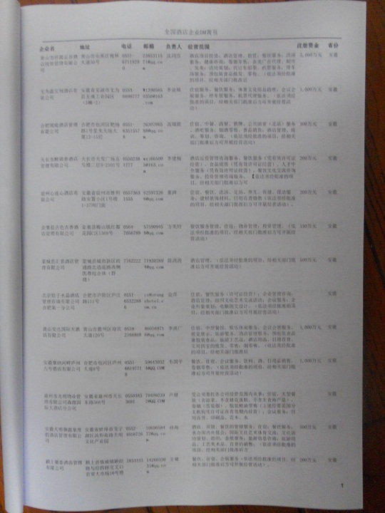 中國酒店企業(yè)黃頁可開展精準營銷，電話營銷、郵件營銷、傳真營銷等等多管齊下，圓您銷售冠軍夢